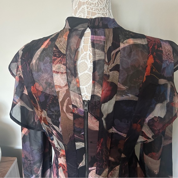 ALLSAINTS - Fleur Tippi Mini Dress - Picture 5 of 15